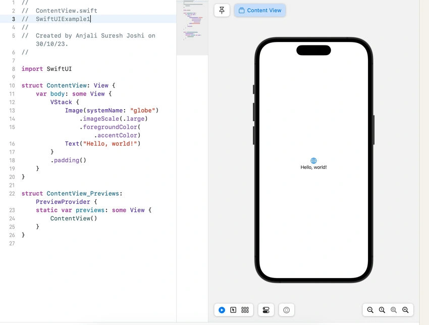 Import SwiftUI in Project