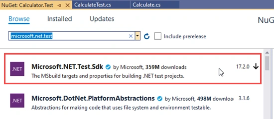 Unit Testing With NUnit In .Net Core