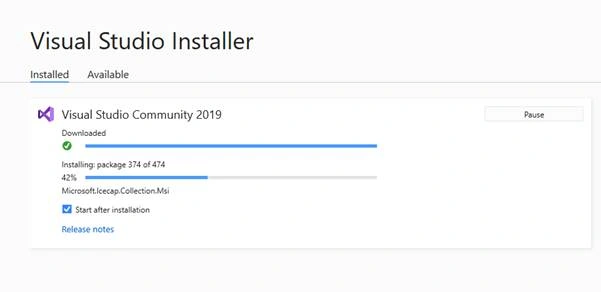 Getting Started With Visual Studio 2019 Community Edition For ASP.NET Core 5.0