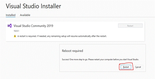 Getting Started With Visual Studio 2019 Community Edition For ASP.NET Core 5.0