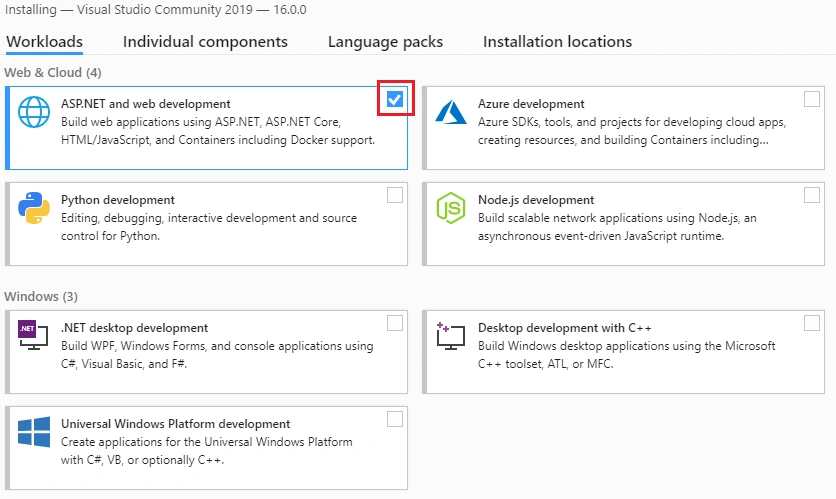 Working with Visual Studio 2019 free Community Edition