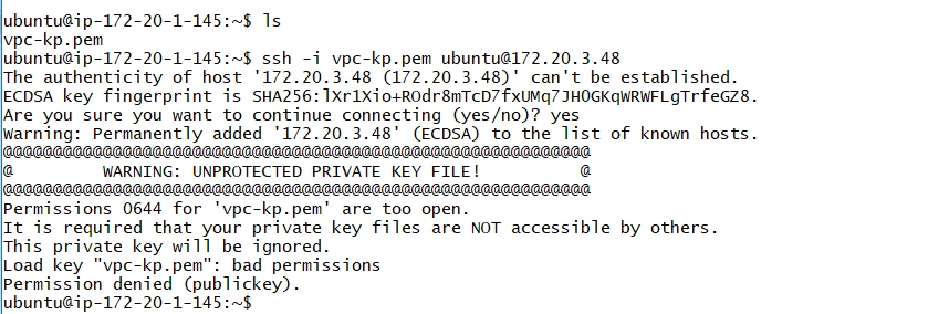 Peering Connection, NACL