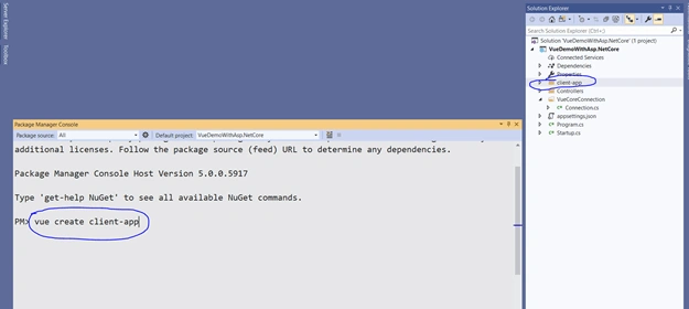 Vue.js And .NET Core 3
