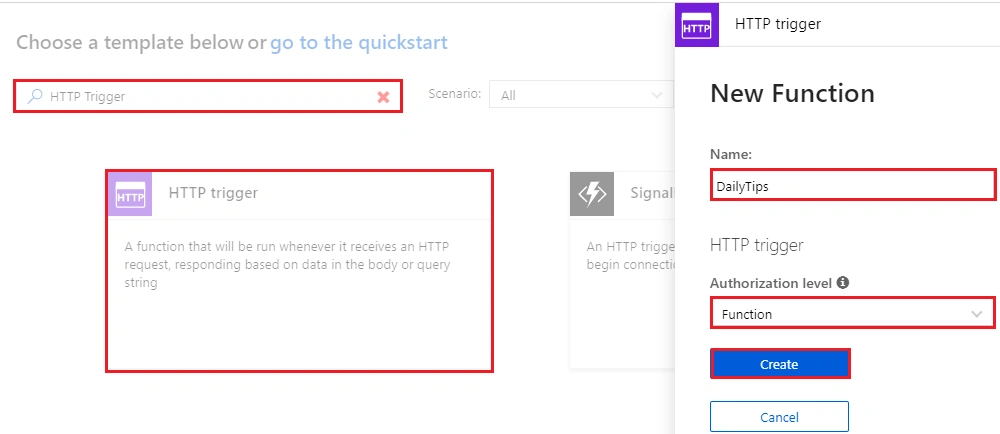 Getting Started With Windows Azure Function App