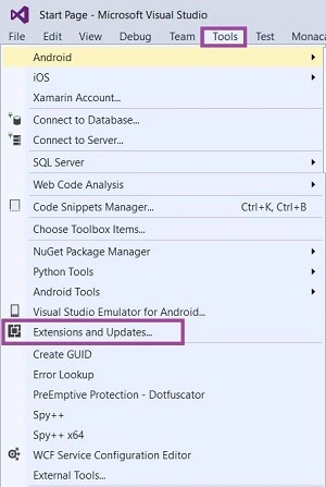  Updates option