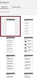 Blank layout