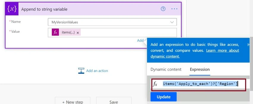 Getting Version History of SharePoint Listitem using PowerAutomate