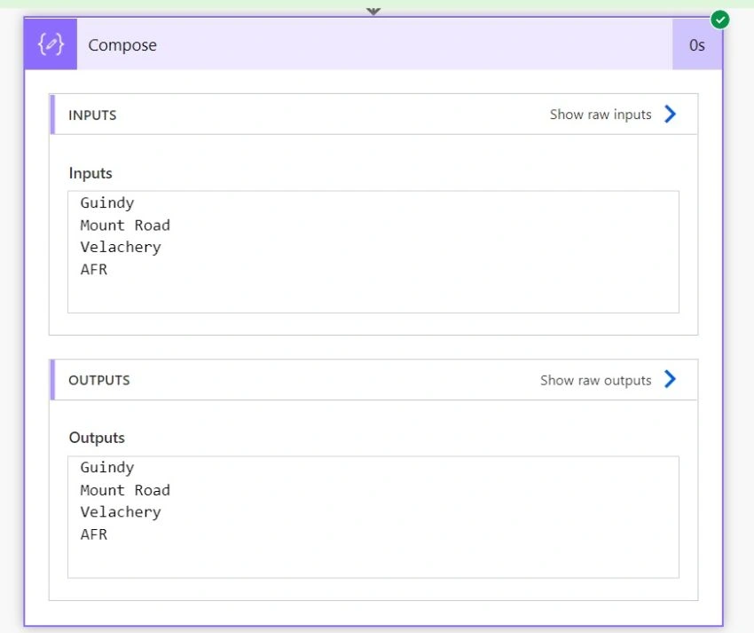 Getting Version History of SharePoint Listitem using PowerAutomate