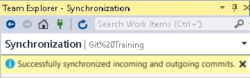 Git Operations With Visual Studio