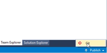 Git Basic Operations With Visual Studio