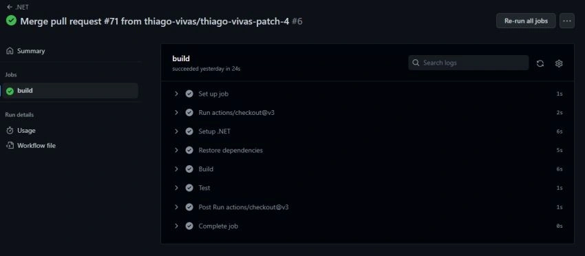 GitHub Actions with dotNET 6 Web APP