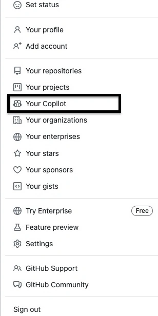 Github account