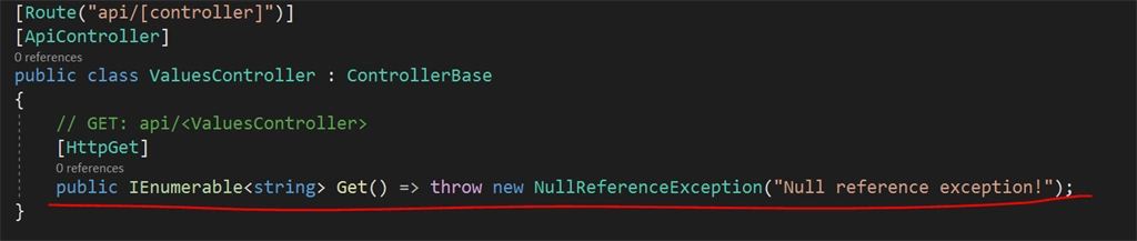 Global Error Handling In ASP.NET Core 5