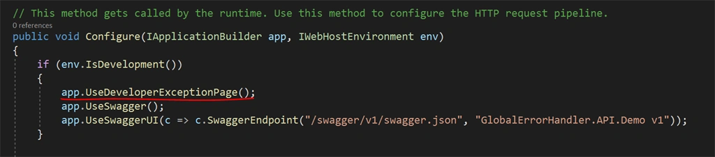 Global Error Handling In ASP.NET Core 5