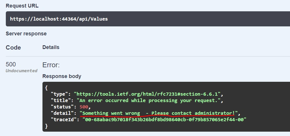 Global Error Handling In ASP.NET Core 5