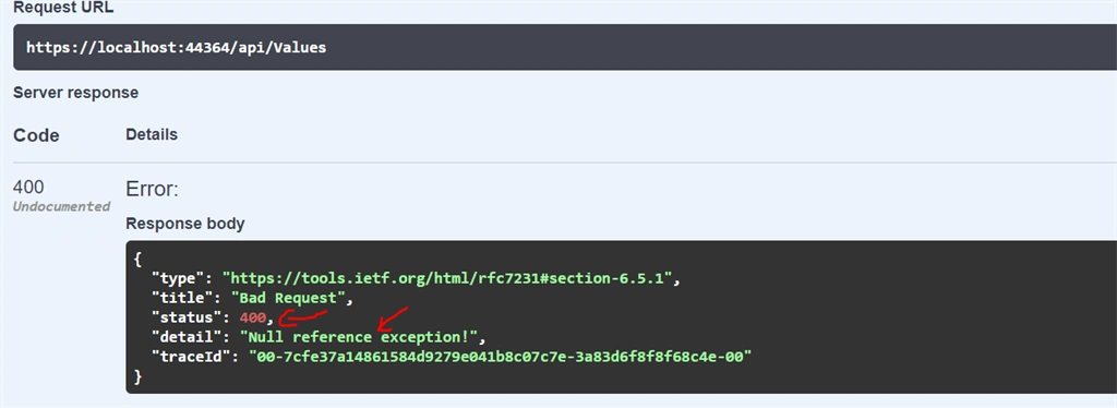 Global Error Handling In ASP.NET Core 5
