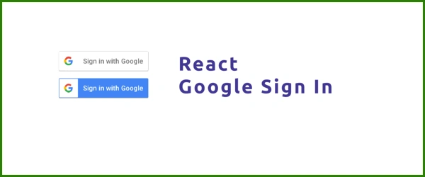 React google sign in