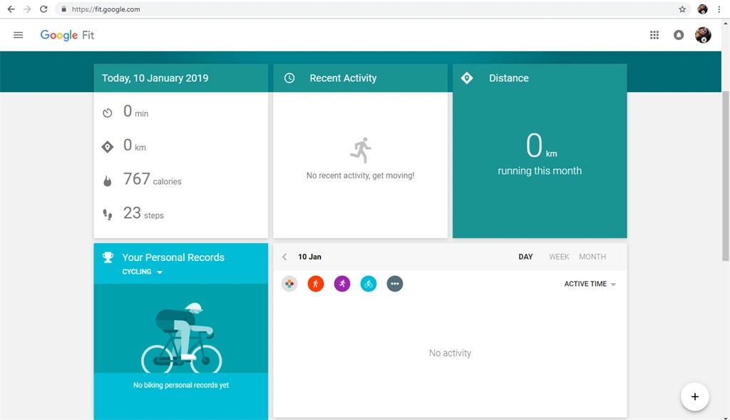 Google Fit REST API 
