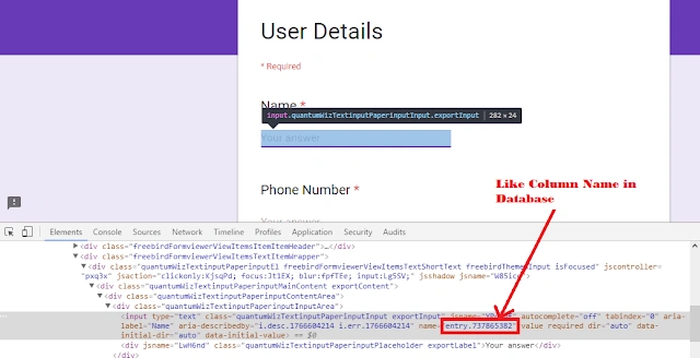 Google Forms To Android Application