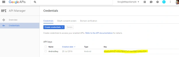 create API