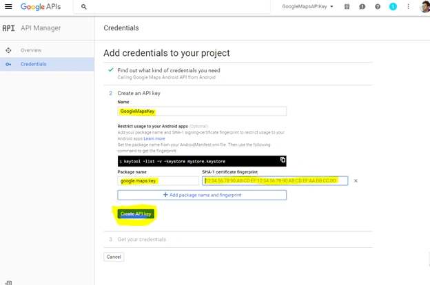 Configure