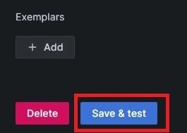 Save and Test