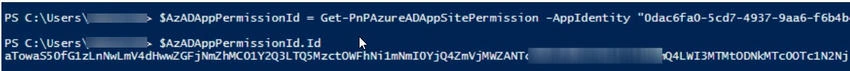 PS variable