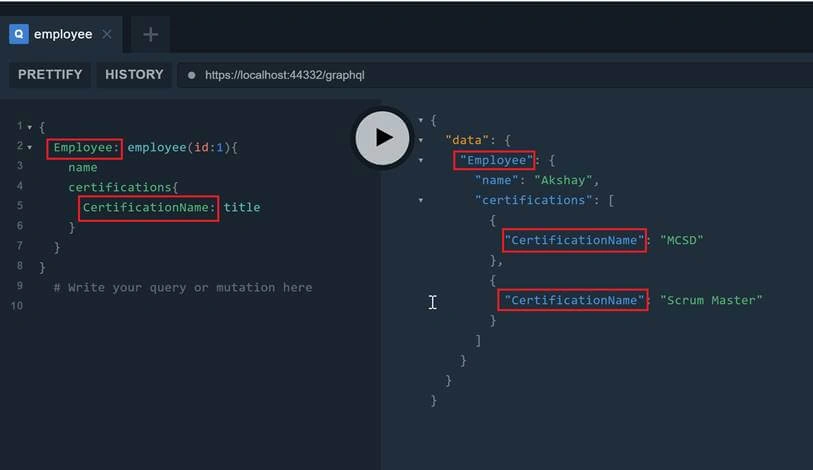 GraphQL In .NET Core Web API With Entity Framework Core