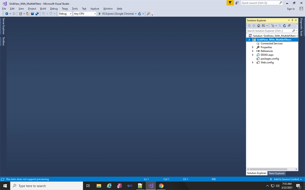 GridView With Multiple Filters