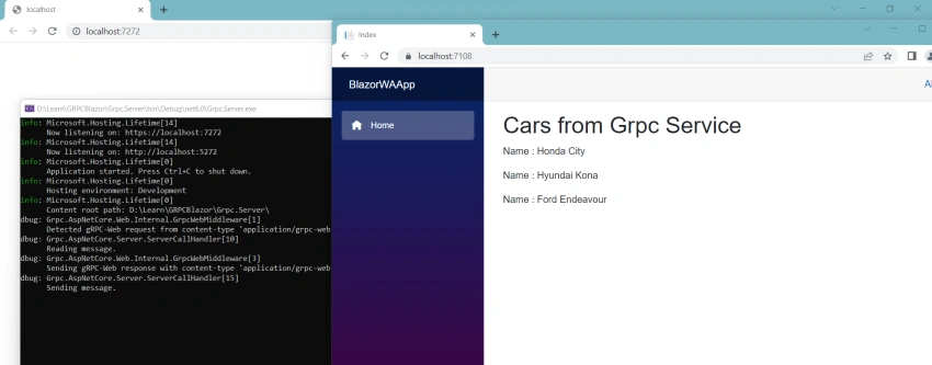 gRPC and Blazor WebAssembly App in .NET 6