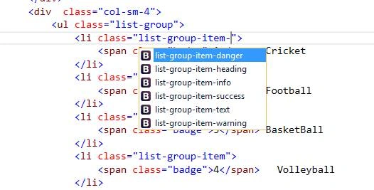list-group