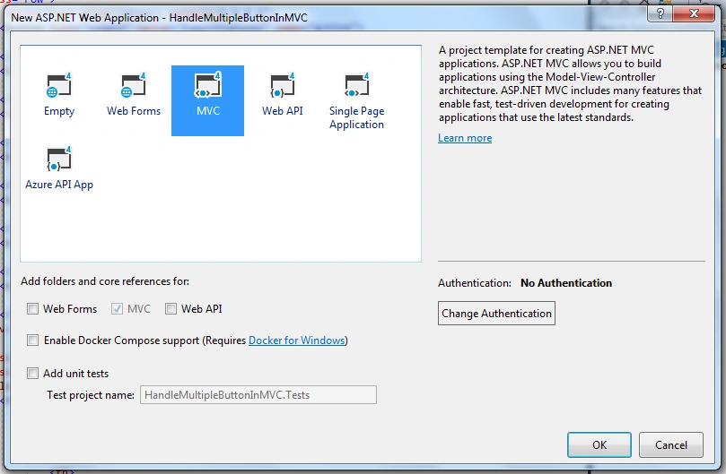 Handle Multiple Submit Buttons In Same Form In MVC