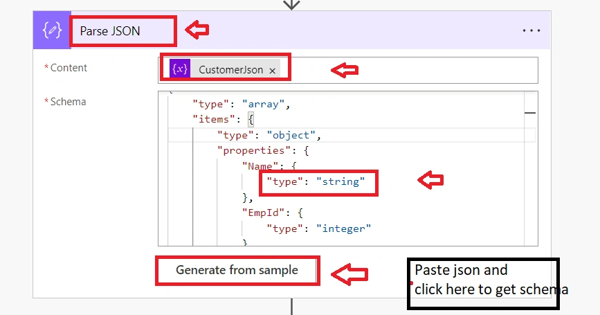 Handle Nulls in Parse JSON Action in Power Automate Figure 4