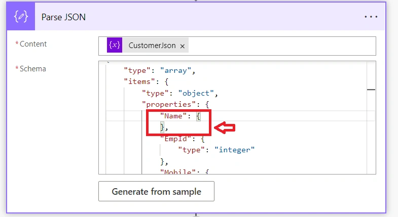Handle Nulls in Parse JSON Action in Power Automate Figure 6