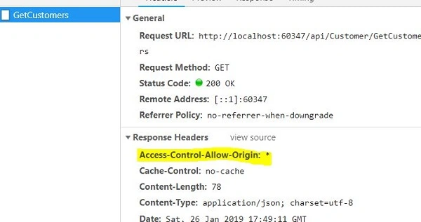 Handling Cross Domain Call In ASP.NET WEB API