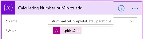 Calculating number of min to ad