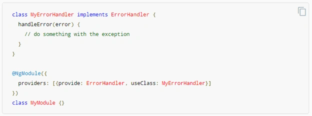 Handling Errors In Angular