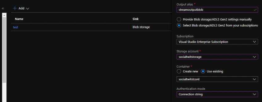 Handling Live Data Feed Using Azure Stream Analytics Job