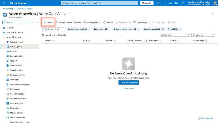Azure OpenAI