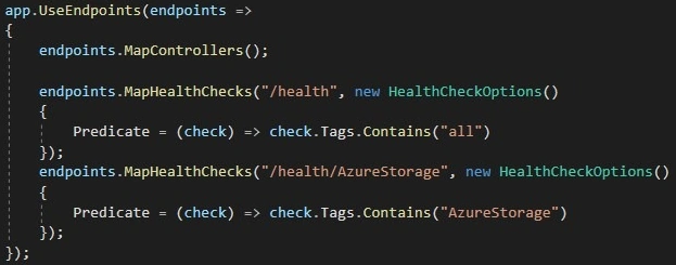 Changed endpoints