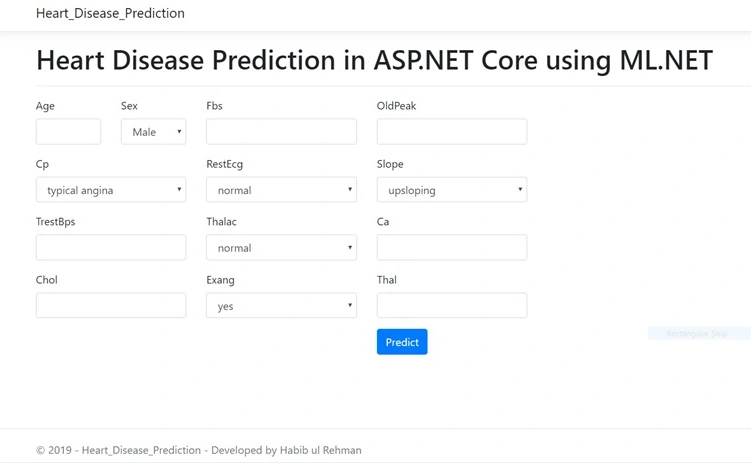 Heart disease prediction