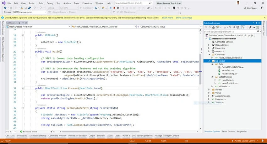 ML model