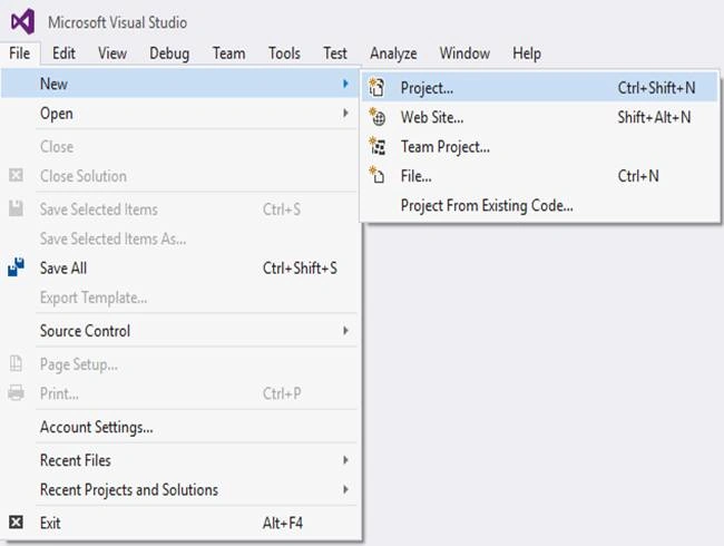 Create project