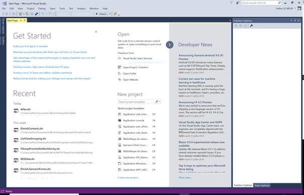 Hello World with Universal Windows Platform in C++