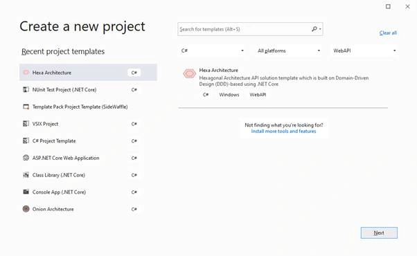 Hexagonal Architecture In ASP.NET Core
