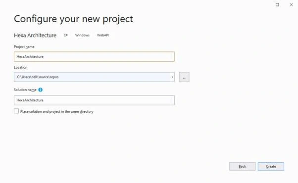 Hexagonal Architecture In ASP.NET Core