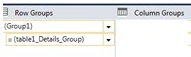 Row groups