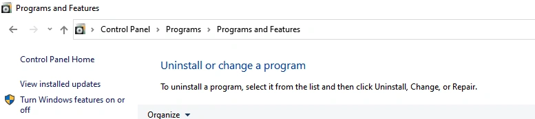 ProgramFeatures