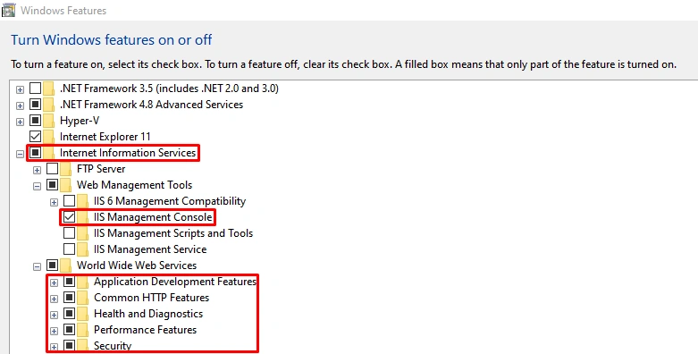 WindowsFeatures