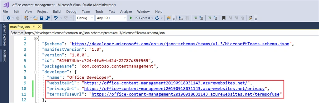 Host Bot In Azure For MS Teams